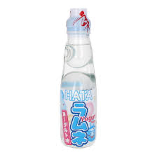 Ramune bottle yoghurt