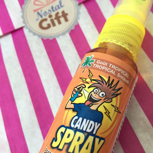 Candy spray goût tropical à l’unité